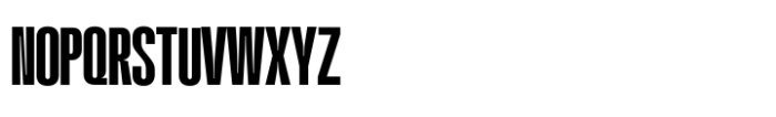 Kimotto Condensed Semi Bold Font UPPERCASE