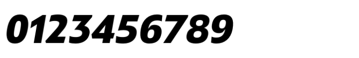 Kimura Sans Black Italic Font OTHER CHARS
