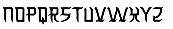 Kimyonja Regular Font UPPERCASE