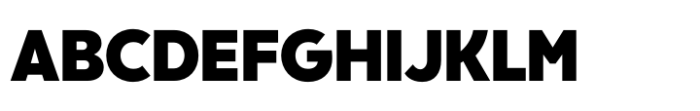 Kind Sans Black Font UPPERCASE