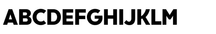 Kind Sans Heavy Font UPPERCASE