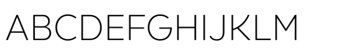 Kind Sans Light Font UPPERCASE