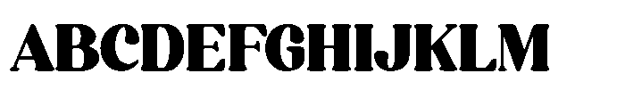 Kindfield Font UPPERCASE