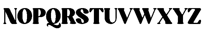 Kindfield Font UPPERCASE