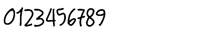 Kindly Crunch Font OTHER CHARS