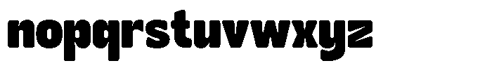 Kindly Rumina Regular Font LOWERCASE