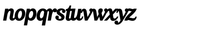 Kindymans Script Bold Font LOWERCASE