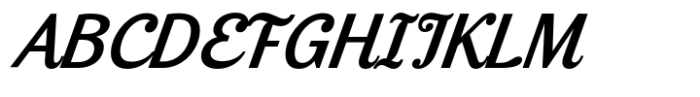 Kindymans Script Italic Font UPPERCASE