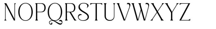 Kine Lariwa Font UPPERCASE