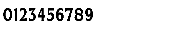 Kineks Bold Sans Condensed Font OTHER CHARS