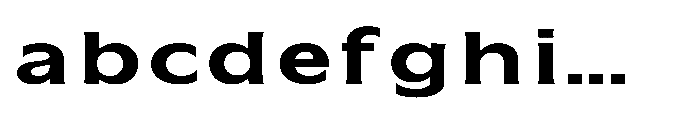 Kineks Bold Sans Expanded FONT
