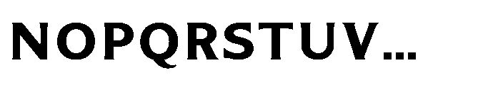 Kineks Bold Sans Font UPPERCASE