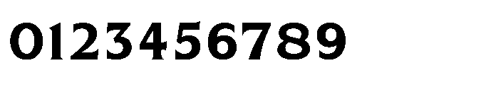 Kineks Bold Serif Font OTHER CHARS