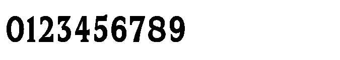 Kineks Bold Slab Condensed Font OTHER CHARS
