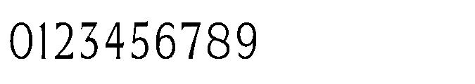 Kineks Light Sans Condensed Font OTHER CHARS