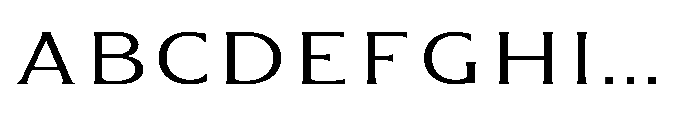 Kineks Light Sans Expanded Font UPPERCASE