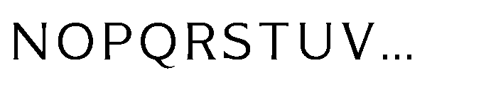 Kineks Light Sans Font UPPERCASE