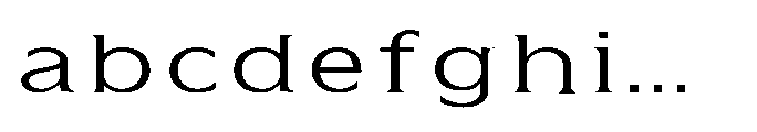 Kineks Light Serif Expanded FONT