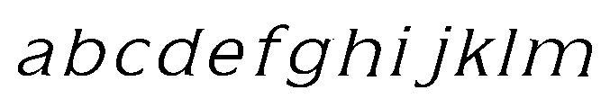 Kineks Light Serif Italic FONT