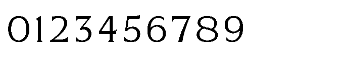 Kineks Light Serif Font OTHER CHARS