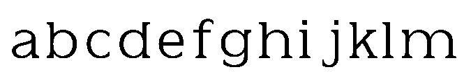 Kineks Light Slab FONT