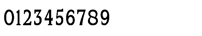 Kineks Medium Slab Condensed Font OTHER CHARS