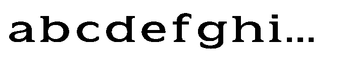 Kineks Medium Slab Expanded FONT