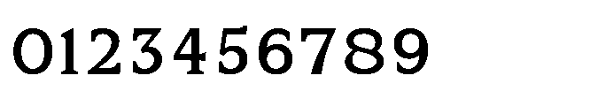 Kineks Medium Slab Font OTHER CHARS