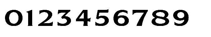 Kineks Semi Bold Sans Expanded Font OTHER CHARS