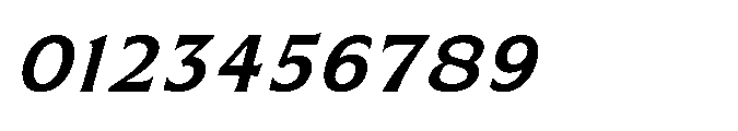 Kineks Semi Bold Sans Italic Font OTHER CHARS