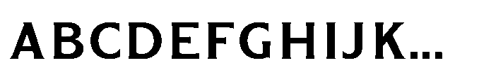 Kineks Semi Bold Sans Font UPPERCASE