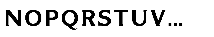 Kineks Semi Bold Sans Font UPPERCASE