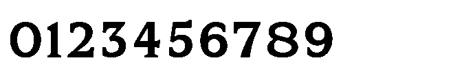 Kineks Semi Bold Slab Font OTHER CHARS