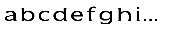 Kineks Serif Expanded FONT