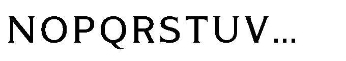 Kineks Serif Font UPPERCASE