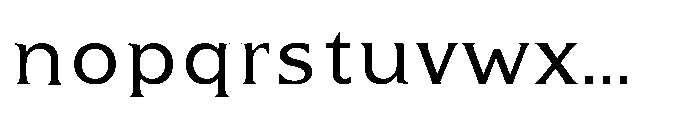 Kineks Serif Font LOWERCASE