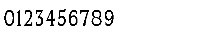 Kineks Slab Condensed Font OTHER CHARS