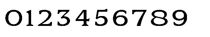 Kineks Slab Expanded Font OTHER CHARS