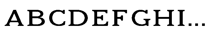 Kineks Slab Expanded Font UPPERCASE