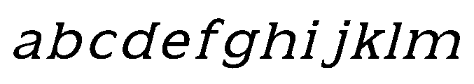 Kineks Slab Italic FONT