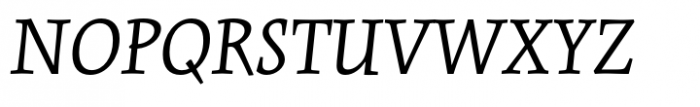 Kinesis 3 Italic Font UPPERCASE