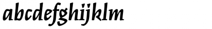 Kinesis Std Bold Italic Font LOWERCASE