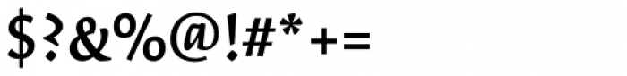 Kinesis Std SemiBold Font OTHER CHARS