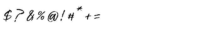 Kinetic Anthem Regular Font OTHER CHARS