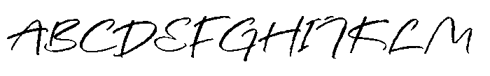 Kinetic Anthem Regular Font UPPERCASE