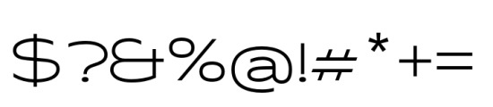 Kinetica Light Font OTHER CHARS