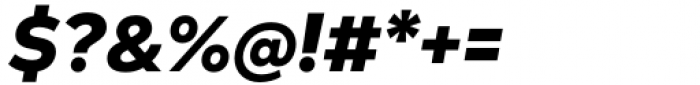 Kinetika Black Italic Font OTHER CHARS