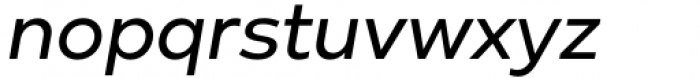 Kinetika Medium Italic Font LOWERCASE