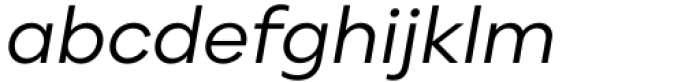 Kinetika Regular Italic Font LOWERCASE