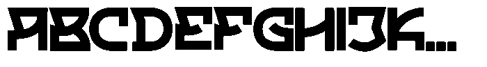 King Boyz Font UPPERCASE